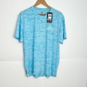 Under Armour Mens Vanish Energy Printed Short Sleeve Tee Size Large